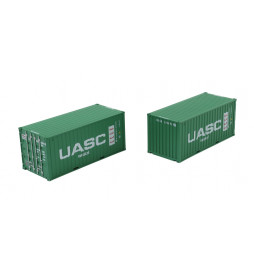 Igra Model 98010032 - Zestaw kontenerów 2x 20` UASC